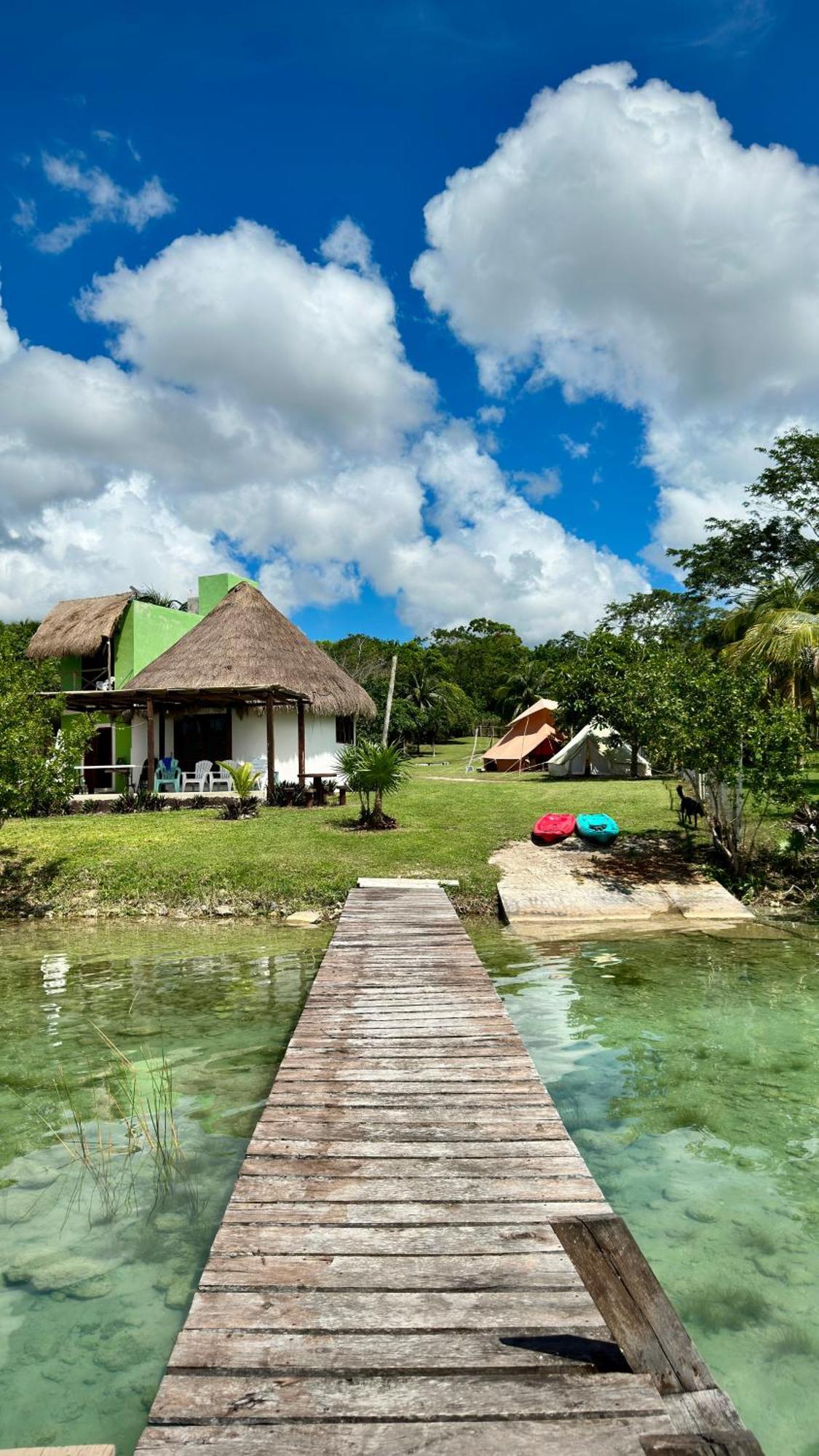 Apartmán Luigi'S Glamping Bacalar Exteriér fotografie